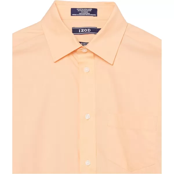 IZOD Boys' Little Long Sleeve Button-Down Collared Dress Shirt with Tie and Chest Pocket