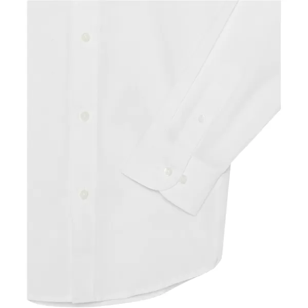 IZOD Boys' Little Long Sleeve Button-Down Collared Dress Shirt with Tie and Chest Pocket