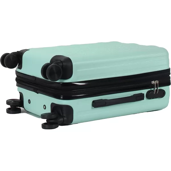 IZOD Golf Expandable ABS Hard shell Lightweight 360 Dual Spinning Wheels Combo Lock 28", 24", 20" 3 Piece Luggage Set 