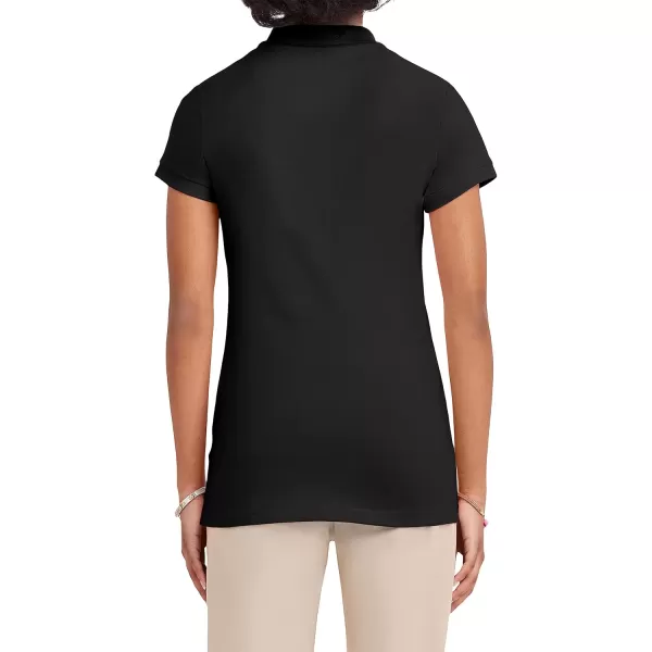 IZOD Junior's Uniform Short Sleeve Interlock Polo