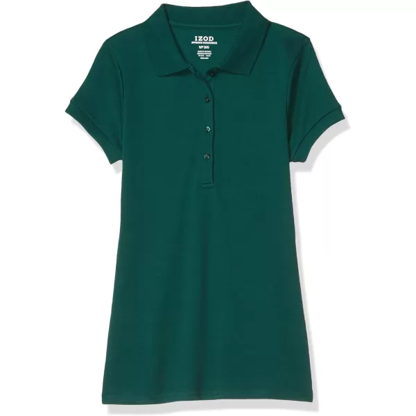 IZOD Junior's Uniform Short Sleeve Interlock Polo