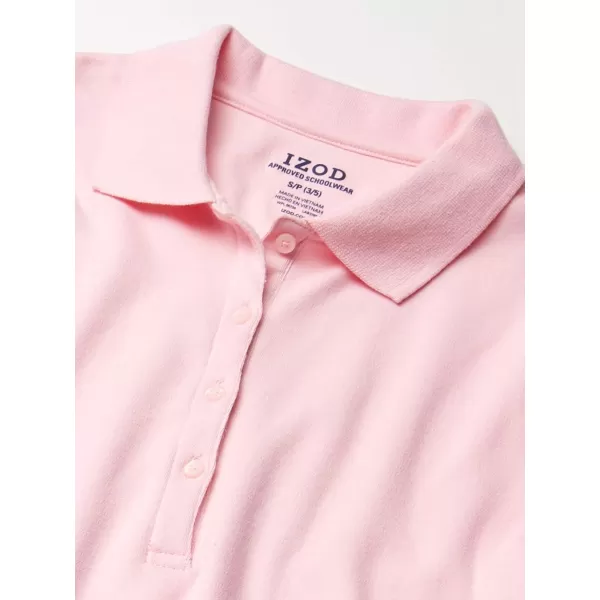IZOD Junior's Uniform Short Sleeve Interlock Polo