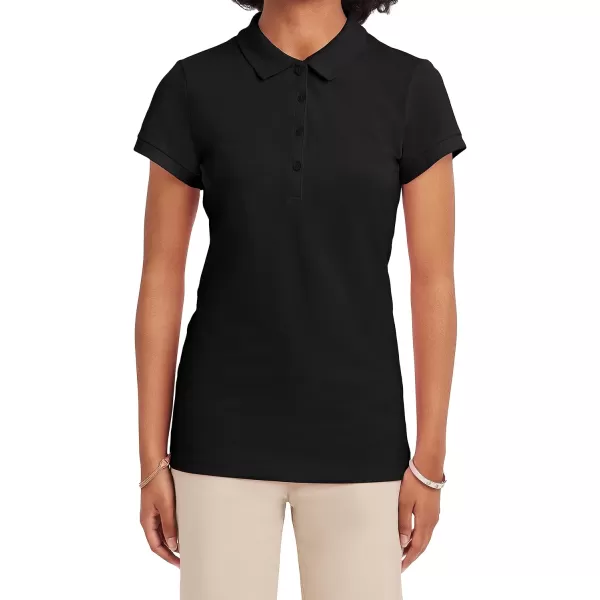 IZOD Junior's Uniform Short Sleeve Interlock Polo