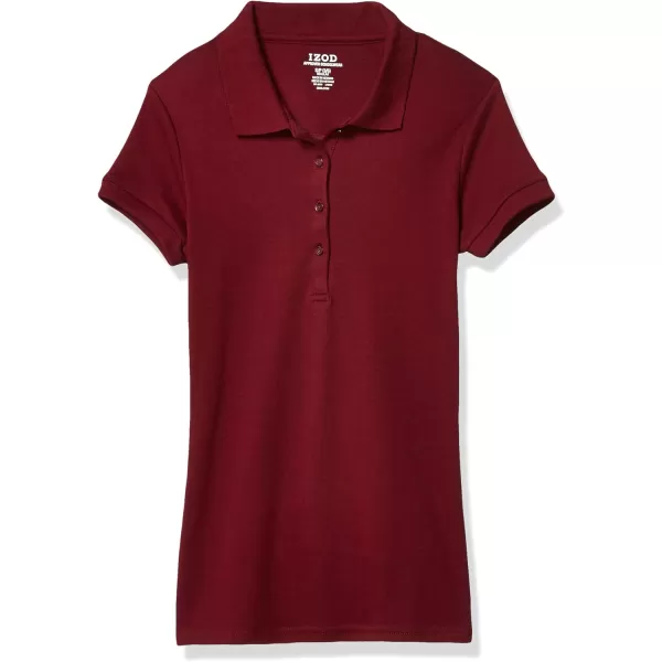 IZOD Junior's Uniform Short Sleeve Interlock Polo