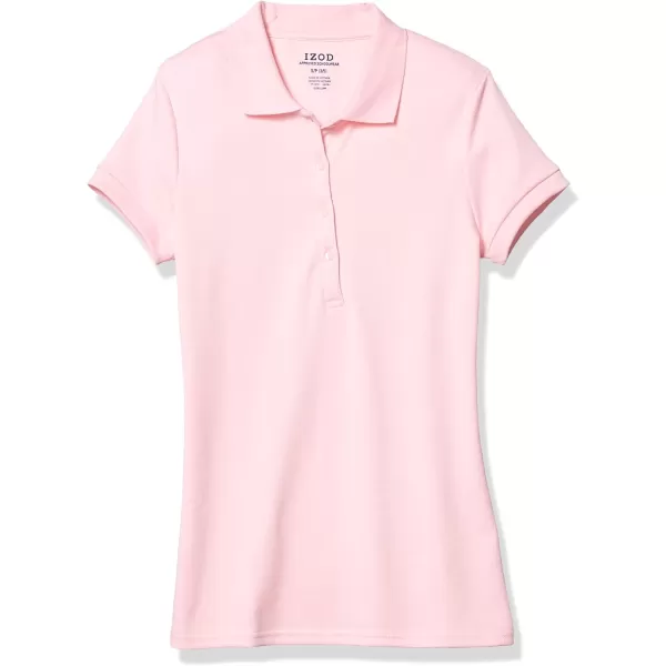 IZOD Junior's Uniform Short Sleeve Interlock Polo