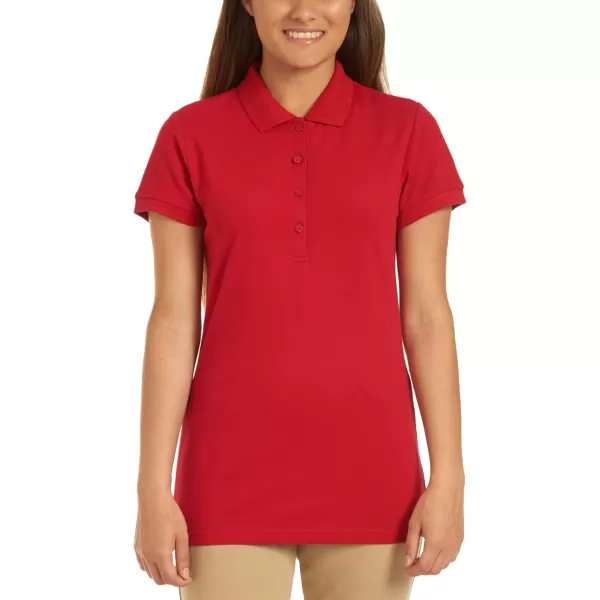 IZOD Junior's Uniform Short Sleeve Interlock Polo