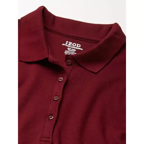IZOD Junior's Uniform Short Sleeve Interlock Polo