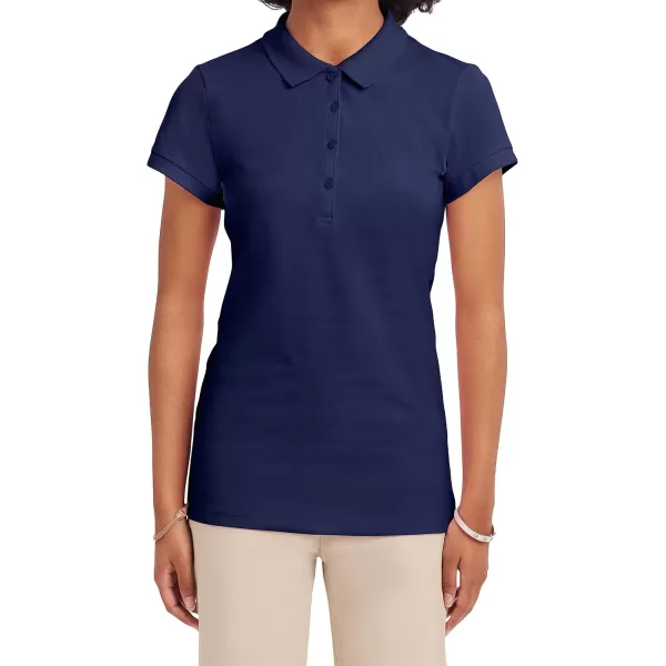 IZOD Junior's Uniform Short Sleeve Interlock Polo