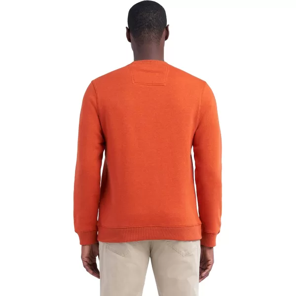 IZOD Men Advantage Performance Crewneck Fleece Pullover Sweatshirt