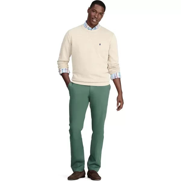 IZOD Men Advantage Performance Crewneck Fleece Pullover Sweatshirt