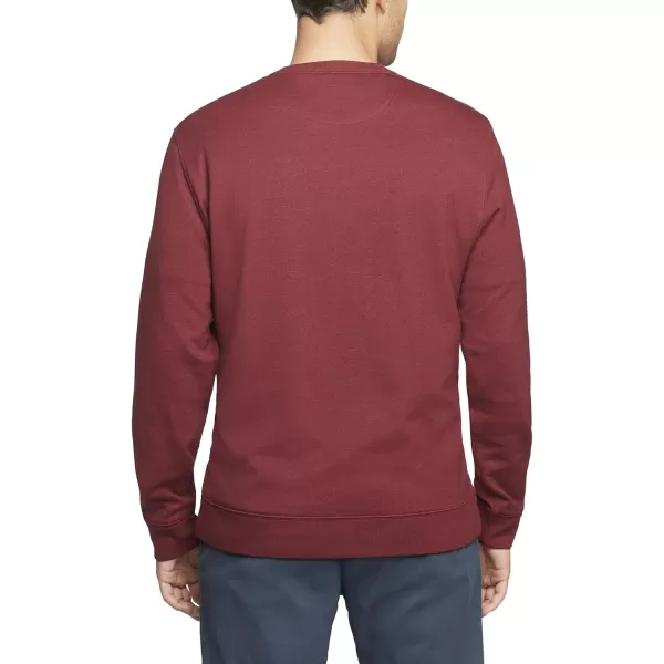 IZOD Men Advantage Performance Crewneck Fleece Pullover Sweatshirt