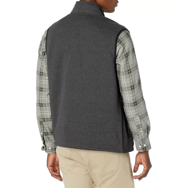 IZOD Men's Advantage Performance Full Zip Sweater Fleece Vest
