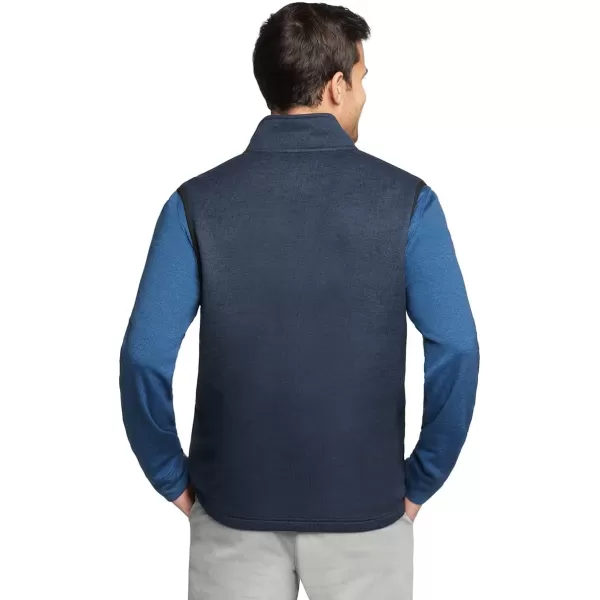 IZOD Men's Advantage Performance Full Zip Sweater Fleece Vest