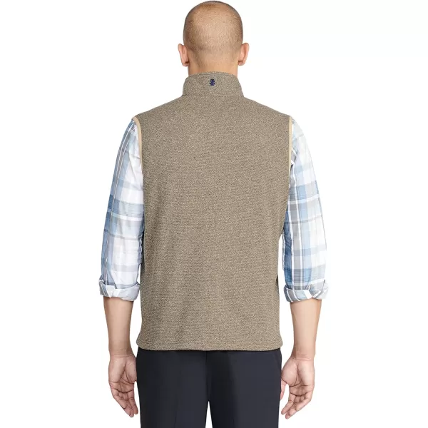 IZOD Men's Advantage Performance Full Zip Sweater Fleece Vest