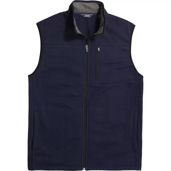 IZOD Men's Advantage Performance Full Zip Sweater Fleece Vest