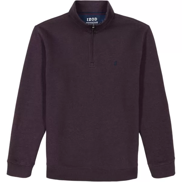 IZOD Men's Advantage Performance Quarter Zip Fleece Pullover Sweatshirt