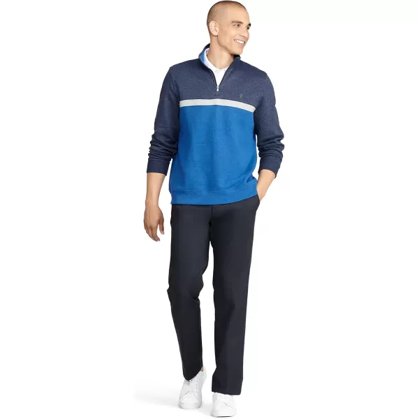 IZOD Men's Advantage Performance Quarter Zip Fleece Pullover Sweatshirt