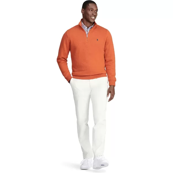 IZOD Men's Advantage Performance Quarter Zip Fleece Pullover Sweatshirt