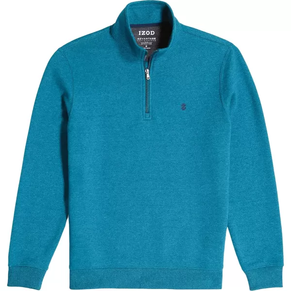 IZOD Men's Advantage Performance Quarter Zip Fleece Pullover Sweatshirt