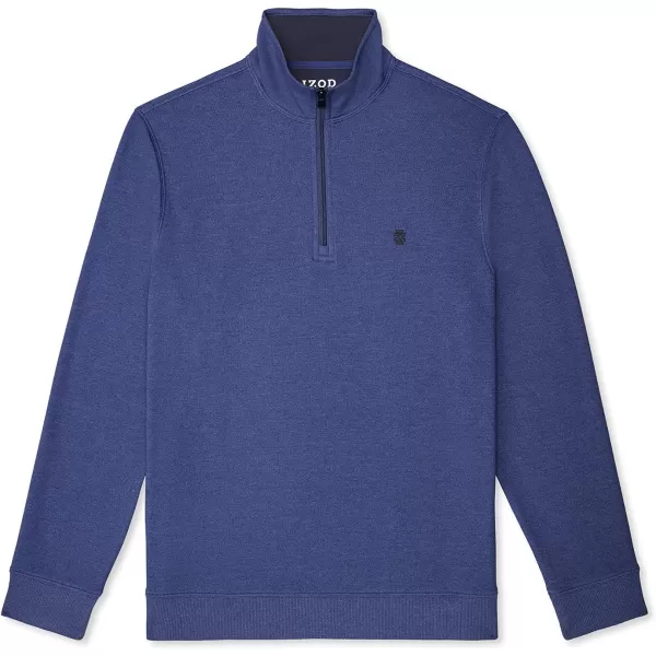 IZOD Men's Advantage Performance Quarter Zip Fleece Pullover Sweatshirt