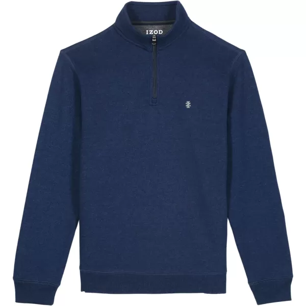 IZOD Men's Advantage Performance Quarter Zip Fleece Pullover Sweatshirt