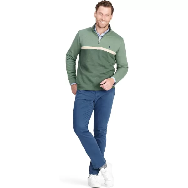 IZOD Men's Advantage Performance Quarter Zip Fleece Pullover Sweatshirt