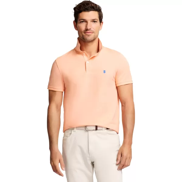 IZOD Men's Advantage Performance Short Sleeve Polo Shirt