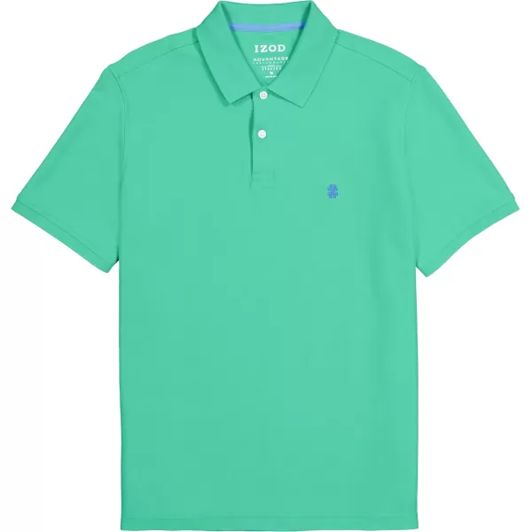 IZOD Men's Advantage Performance Short Sleeve Polo Shirt