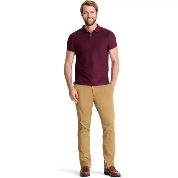 IZOD Men's Advantage Performance Short Sleeve Polo Shirt