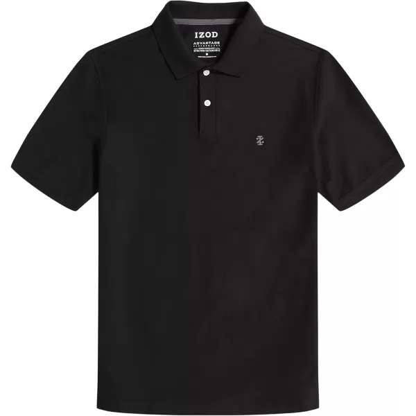 IZOD Men's Advantage Performance Short Sleeve Polo Shirt
