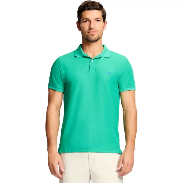 IZOD Men's Advantage Performance Short Sleeve Polo Shirt