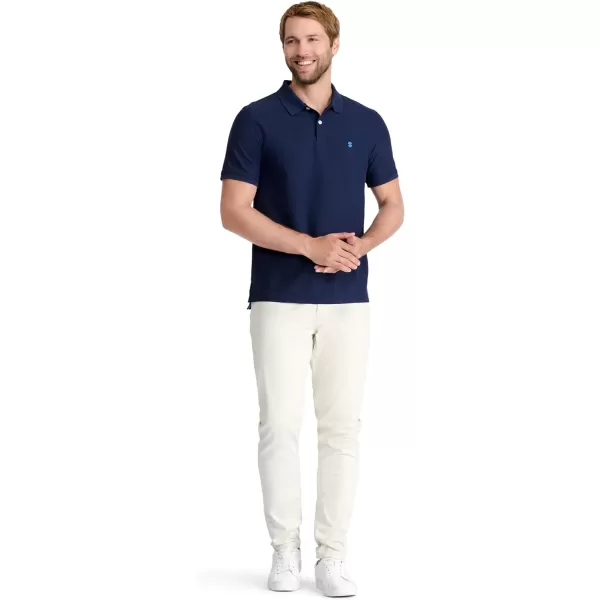 IZOD Men's Advantage Performance Short Sleeve Polo Shirt