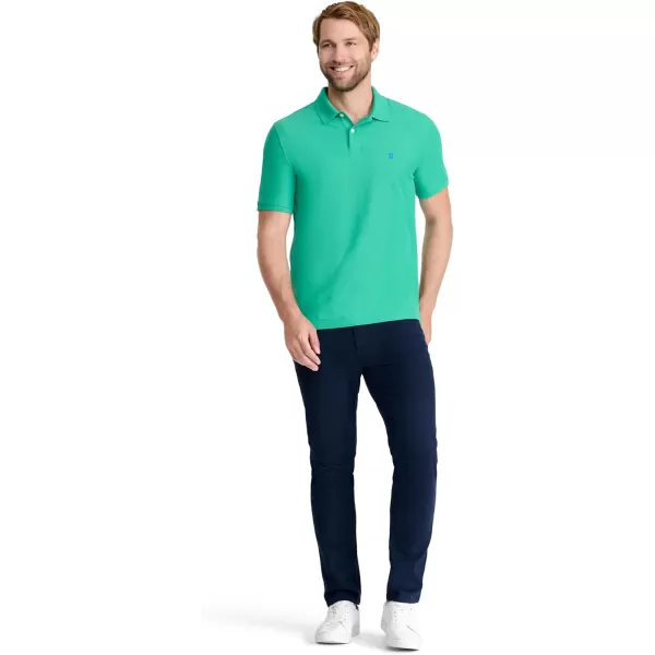 IZOD Men's Advantage Performance Short Sleeve Polo Shirt