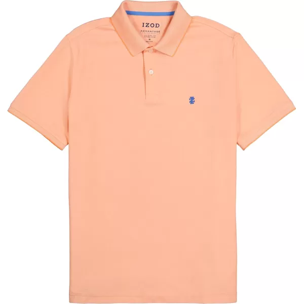 IZOD Men's Advantage Performance Short Sleeve Polo Shirt