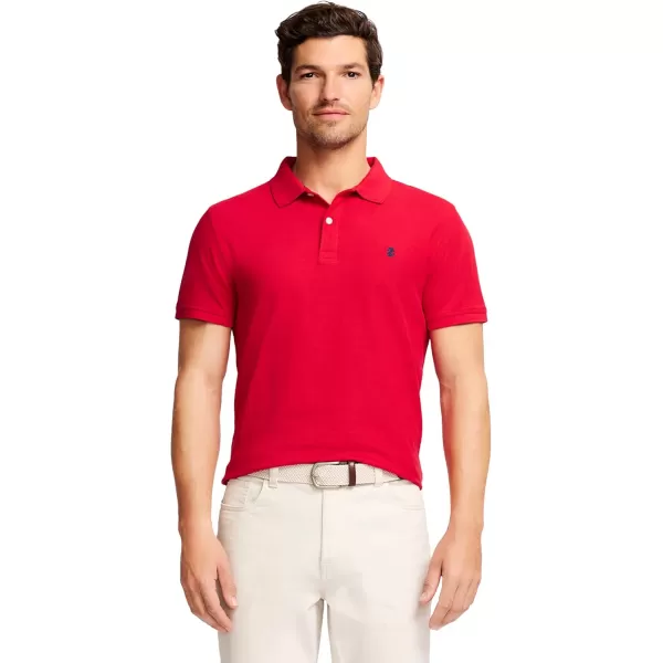 IZOD Men's Advantage Performance Short Sleeve Polo Shirt