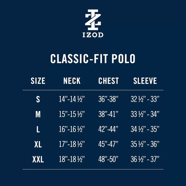 IZOD Men's Advantage Performance Short Sleeve Polo Shirt