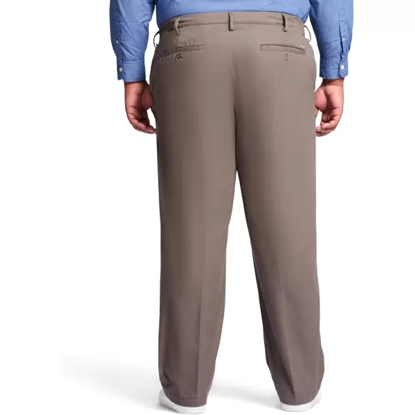 IZOD Men's Big-and-Tall American Chino Double-Pleated Pants