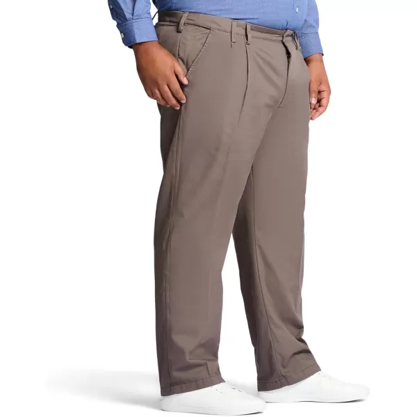 IZOD Men's Big-and-Tall American Chino Double-Pleated Pants