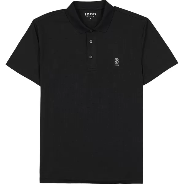 IZOD Men's Big and Tall Performance Golf Grid Polo