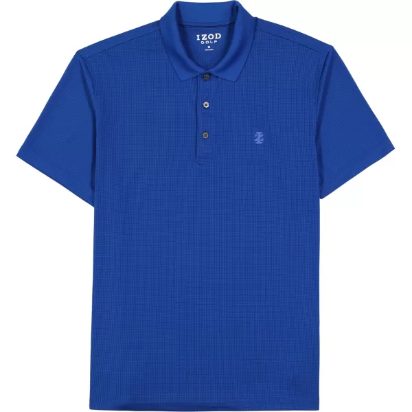 IZOD Men's Big and Tall Performance Golf Grid Polo