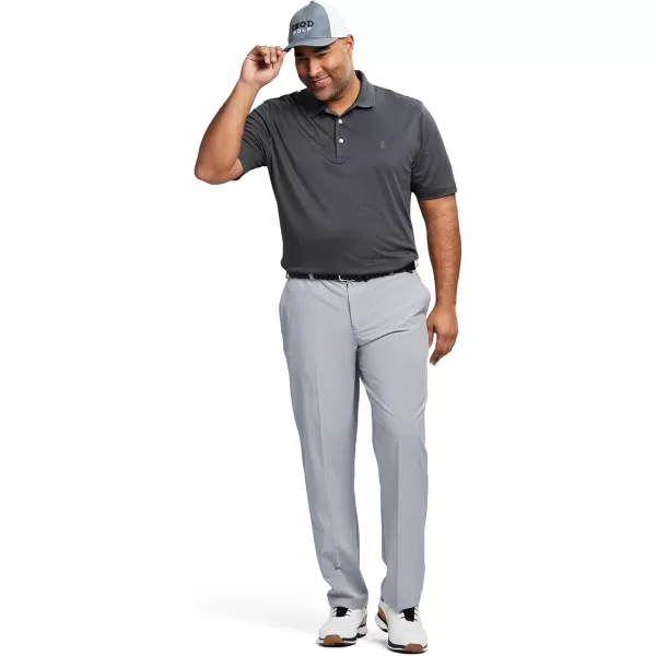 IZOD Men's Big and Tall Performance Golf Grid Polo