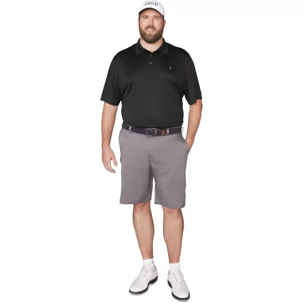 IZOD Men's Big and Tall Performance Golf Grid Polo