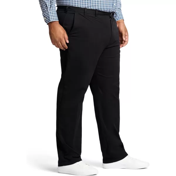 IZOD Men's Big and Tall Performance Stretch Flat Front Pant