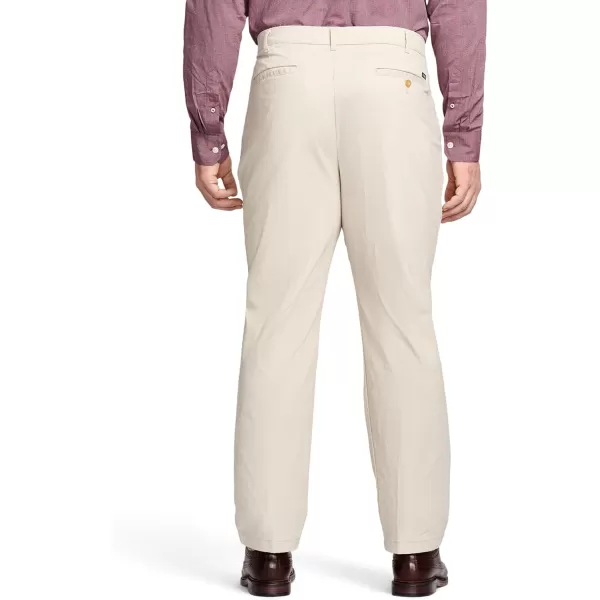 IZOD Men's Big and Tall Performance Stretch Flat Front Pant
