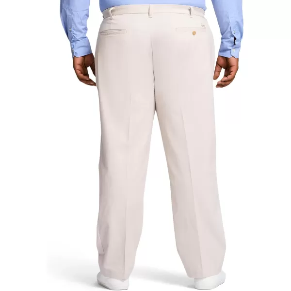 IZOD Men's Big and Tall Performance Stretch Pleated Pant