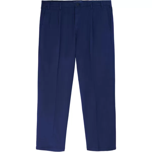 IZOD Men's Big and Tall Performance Stretch Pleated Pant