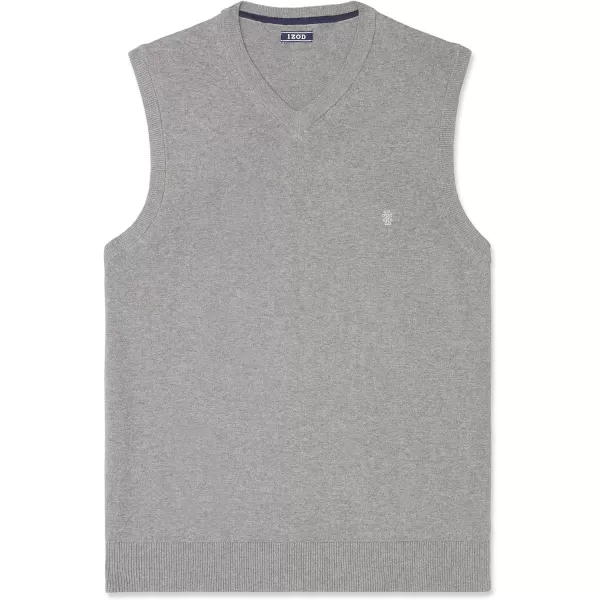 IZOD Men's Big and Tall Premium Essentials Solid V-Neck 12 Gauge Vest Pullover