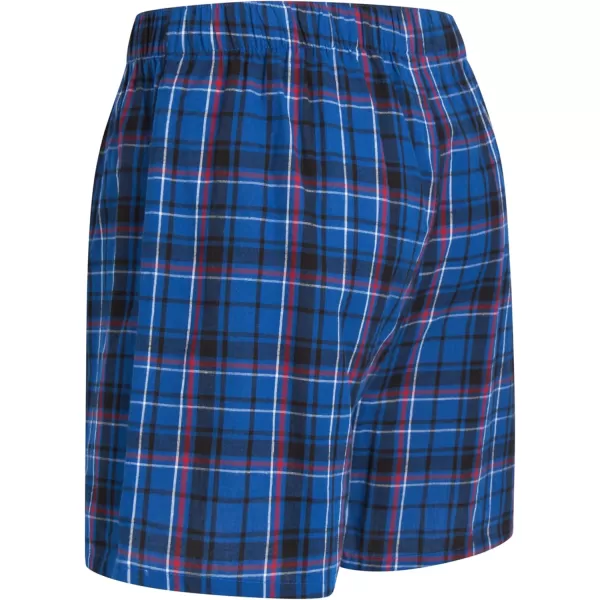 IZOD Men's Boxer Shorts - 6 Pack Loose Fit Mens Cotton Woven Underwear Boxers - Soft Breathable Boxers for Men 