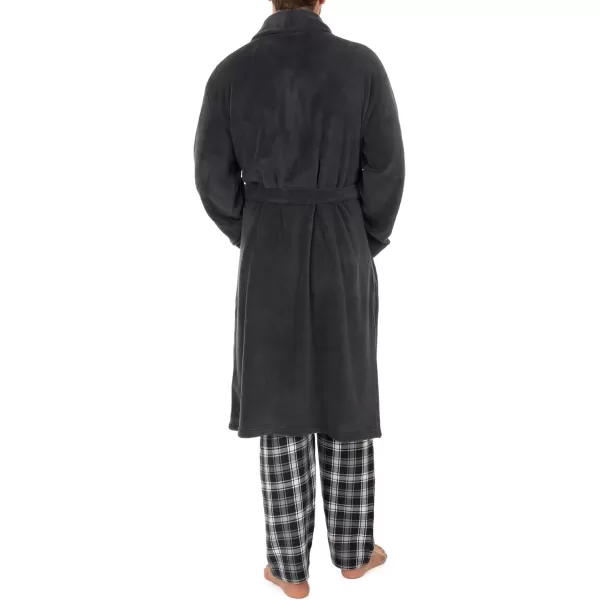 IZOD Men's Comfort-Soft Fleece Robe