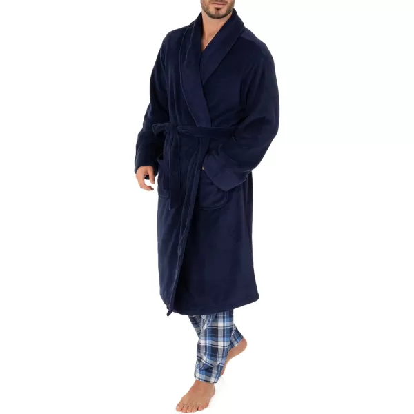 IZOD Men's Comfort-Soft Fleece Robe